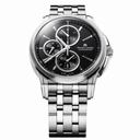 Maurice Lacroix Pontos Chronograph Black Dial Stainless Steel Automatic Men's Watch PT6188-SS002-330