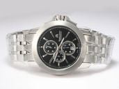 Maurice Lacroix Pontos Chronographe Valgranges PT6008-SS002-331 Black Dial Round Watch