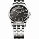 Maurice Lacroix Pontos Day Date Black Dial Stainless Steel Men's Watch PT6158-SS002-33E