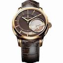 Maurice Lacroix Pontos Decentrique GMT Brown Dial Men's Watch PT6118-PG101-731