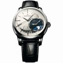 Maurice Lacroix Pontos Decentrique GMT  Silver Dial Men's Watch PT6118-SS001-130