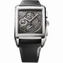Maurice Lacroix Pontos Rectangulaire Anthracite Dial Chronograph Men's Watch PT6197-TT003-331