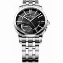 Maurice Lacroix Pontos Reserve De Marche Black Dial Stainless Steel Men's Watch PT6168-SS002-331