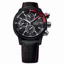 Maurice Lacroix Pontos S Extreme Black Dial Leather Men's Watch PT6028-ALB01-331