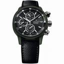 Maurice Lacroix Pontos S Extreme Black Dial Leather Men's Watch PT6028-ALB21-331