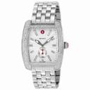 Michele Urban Silver Dial Diamond Stainless Steel Ladies Watch MWW02T000001