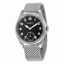 Montblanc 1858 Small Seconds Black Dial Stainless Steel Men's 112639