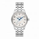Montblanc Boheme Silvery-White Guilloche Dial Stainless Steel Automatic Ladies Watch 111214