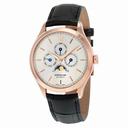 Montblanc Heritage Chronometrie Quantieme Annuel Automatic 18kt Rose Gold Black Leather Men's Watch 112535