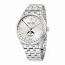Montblanc Heritage Chronometrie Quantieme Complet Automatic Silver Dial Stainless Steel Men's Watch 112647