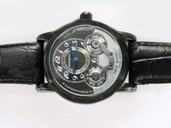 Montblanc Nicolas Rieussec Chronograph 104981 43mm PVD Case Black Dial Watch