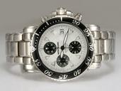 Montblanc Sport Chronograph 07149 Stainless Steel Case White Dial Round Watch