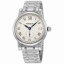 Montblanc Star Automatic Silvery White Guilloche Dial Stainless Steel Men's Watch 111912