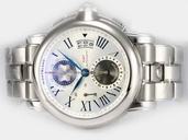 Montblanc Star Chrono GMT 09632 White Dial Round Automatic Watch