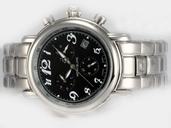 Montblanc Star Chronograph 03282 Automatic 40mm Black Dial Watch