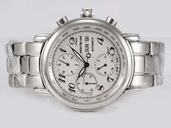 Montblanc Star Chronograph 05222 40mm Stainless Steel Case White Dial Watch