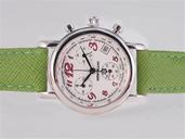Montblanc Star Chronograph 07253 Pink Dial Quartz Chronograph Stainless Steel Bezel Watch