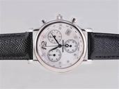 Montblanc Star Chronograph 07253 White Dial 33mm Stainless Steel Case Watch
