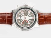 Montblanc Star Chronograph 9168 Round Grey Dial Automatic Chronograph Watch