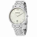 Montblanc Star Classique Silver Dial Stainless Steel Men's Watch 108768