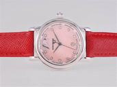 Montblanc Star Jewellery 38872 Womens 33mm Red Crocodile Leather Strap Watch