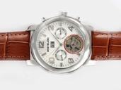 Montblanc Summit Chronograph 36052 White Dial Stainless Steel Case Round Watch