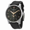 Montblanc Timewalker Black Dial Black Leather Automatic Watch 110465