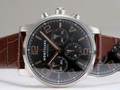 Montblanc Timewalker Chronograph 09670 43mm Black Dial Automatic Watch
