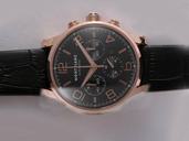 Montblanc Timewalker Chronograph 09670 43mm Black Dial Watch