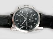 Montblanc Timewalker Chronograph 09670 Automatic 43mm Black Dial Watch