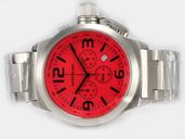 Montblanc Timewalker Chronograph 7141 Midsize 45mm Stainless Steel Case Watch