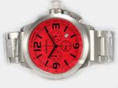 Montblanc Timewalker Chronograph 7141 Stainless Steel Case 45mm Midsize Watch