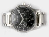Montblanc Timewalker Chronograph 9668 Mens White Stainless Steel Strap 43mm Watch