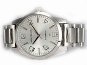 Montblanc Timewalker Large 09673 Mens Stainless Steel Bezel Automatic Watch