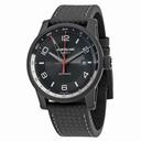 Montblanc Timewalker Urban Automatic Black Dial Black Leather Men's Watch 113876