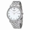 Montblanc Tradition Automatic White Dial Stainless Steel Men's Watch 112610