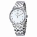 Montblanc Tradition White Dial Stainless Steel Automatic Men's Watch 112632