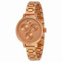Movado Bold Rose Gold IP Stainless Steel Chronograph Ladies Watch 3600240