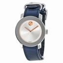 Movado Bold Silver-toned Sunray Dial Ladies Watch 3600362