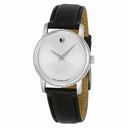 Movado Museum Silver Dial Stainless Steel Ladies Watch 2100003