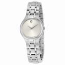 Movado Silver Dial Stainless Steel Ladies Watch 0606451