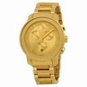 Open Box - Movado Bold Champagne Dial Gold Ion-plated Ladies Watch 3600209