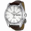 Omega Aqua Terra Silver Dial Automatic Leather Men's Watch 23113432202001