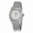 Omega Aqua Terra Silver Dial Stainless Steel Ladies Watch 23110306002001