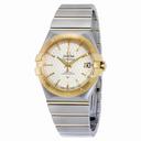Omega Constellation Automatic Siver Dial Steel and 18kt Yellow Gold Men's Watch 12320352002006