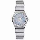 Omega Constellation Blue Mother-Of-Pearl Dial Ladies Watch 123.15.24.60.57.001