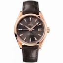 Omega Constellation Brown Dial 18kt Rose Gold Brown Leather Automatic Men's Watch 231.53.42.21.06.001
