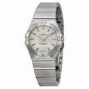 Omega Constellation Brushed Steel Ladies Watch 123.10.27.60.02.001