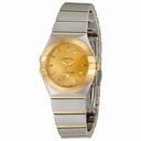 Omega Constellation Champagne Dial Two Tone Ladies Watch 12320246008001