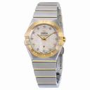 Omega Constellation Mother of Pearl Dial Stainless Steel and 18kt Yellow Gold Watch 123.20.27.60.55.008